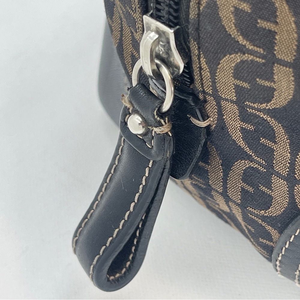 Fossil Vintage Baguette Jacquard Monogram Satchel - Picture 14 of 16